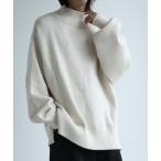 [welise] длинный рукав вязаный S слоновая кость мужской 