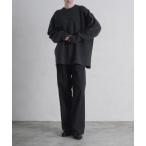 [CALLNE] длинный рукав вязаный M черный мужской 