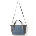 ショッピングcoach 「COACH」 ワンポイント2WAYバッグ - ブルー レディース