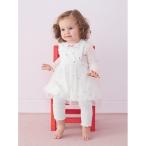 スタイ よだれかけ 「BABY」ストロベリー柄チュールお食事エプロン