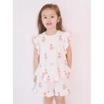 パジャマ 「KIDS」カップケーキ柄Tシャツ キッズ 子供