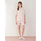 パジャマ ルームウェア カップケーキ柄ショートパンツ レディース