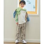 パンツ のびのびストレッチチェックパンツ キッズ 子供服 男の子