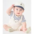 ベビー服 ロンパース くま耳サロペットカバーオール