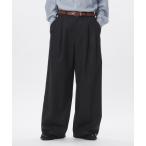 スラックス High Density Gabardine 2-Tuck Wide Slacks / 高密度ギャバジン2タックワイドスラックス メンズ