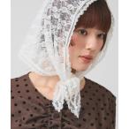 スカーフ バンダナ レース スカーフ レディース