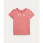 tシャツ ロゴ コットン ジャージー Tシャツ キッズ 子供服 女の子
