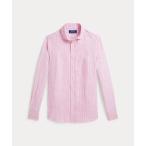 ブラウス シャツ ストライプド リネン シャツ キッズ 子供服 男の子