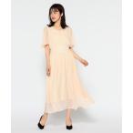 「MISCH MASCH」 半袖ワンピース MEDIUM ベージュ レディース