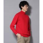 [NANO universe]ta-toru шея вязаный M красный мужской 