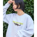 「FREAK'S STORE」 スウェットカットソー フリ- ライトグレー レディース