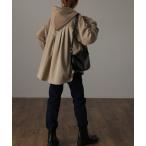 [HUG.U] тянуть over Parker FREE бежевый женский 