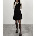 「CENEA」 ノースリーブワンピース LARGE ブラック レディース
