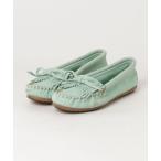 ショッピングMINNETONKA 「Minnetonka」 シューズ 8 グリーン レディース