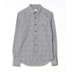 ショッピングアメリカンイーグル 「American Eagle」 チェック柄長袖シャツ X-SMALL グレー メンズ