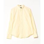 「Abercrombie&Fitch」 長袖シャツ S イエロー メンズ