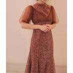 「Dorry Doll」 半袖ワンピース M スモークピンク レディース