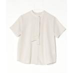 「N.（N. Natural Beauty Basic）」 半袖ブラウス MEDIUM オフホワイト レディース