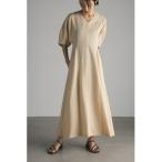 「STYLEMIXER」 半袖ワンピース SMALL ベージュ レディース