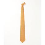 ショッピングHERMES 「HERMES」 シルク ネクタイ - イエロー メンズ