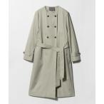 トレンチコート コート ノーカラー トレンチコート 「A DAY IN THE LIFE」 レディース