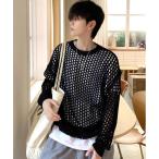 [neos] длинный рукав вязаный MEDIUM черный мужской 