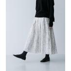 「かぐれ」 フレアスカート FREE ホワイト レディース