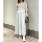 「FRAY I.D」 ドッキングワンピース ONE SIZE ベージュ レディース