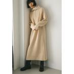 「STYLEMIXER」 ニットワンピース SMALL ベージュ レディース