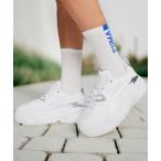 [PUMA] обувь 24.0cm белый × серебряный женский 