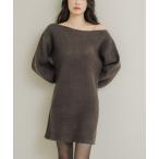「NEUNA」 ニットワンピース FRE