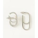 [ELENDEEK] серьги ( обе уголок для ) FREE серебряный женский 