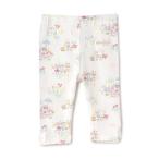 レギンス スパッツ ベア天竺総柄 スパッツ 7分丈 キッズ 子供 女の子