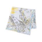 スカーフ バンダナ 「別注」manipuri CITY シルクスカーフ レディース