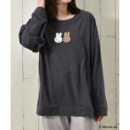 パジャマ ルームウェア ミッフィーミニ裏毛ルームウェア上下セット レディース