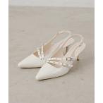 パンプス ベルト付きミュール