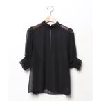 「Spick & Span」 半袖ブラウス FREE ブラック レディース