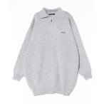 「EMODA」 ニットワンピース FREE グレー レディース