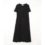「UNITED ARROWS」 Tシャツワンピース - ブラック レディース