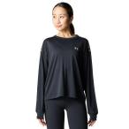 「UNDER ARMOUR」 長袖カットソー M ブラック レディース