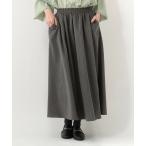 スカート ドットギャザースカート