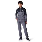 UAカラーブロック ビッグロゴ トラックスーツ（トレーニング/キッズ） キッズ 子供服 男の子 女の子