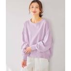 トレーナー スウェット 裏毛カラースウェット レディース
