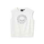 tシャツ Willie G(TM)スカル・ブリング ノースリーブ・クルーネック レディース