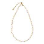 ネックレス SHIPS Colors:オーバル シェル ネックレス レディース