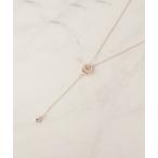 ネックレス ビジューリングY字ネックレス レディース