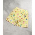 水着 「リンク」アイス・トロピカル・ストライプ柄トランクス水着 キッズ 子供 男の子