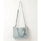 「COACH」 2WAYバッグ - ブルー レディース