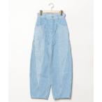 「SHIPS」 デニムパンツ 34 ライトブルー レディース