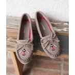 ショッピングMINNETONKA 「Minnetonka」 モカシンシューズ 7h グレー レディース